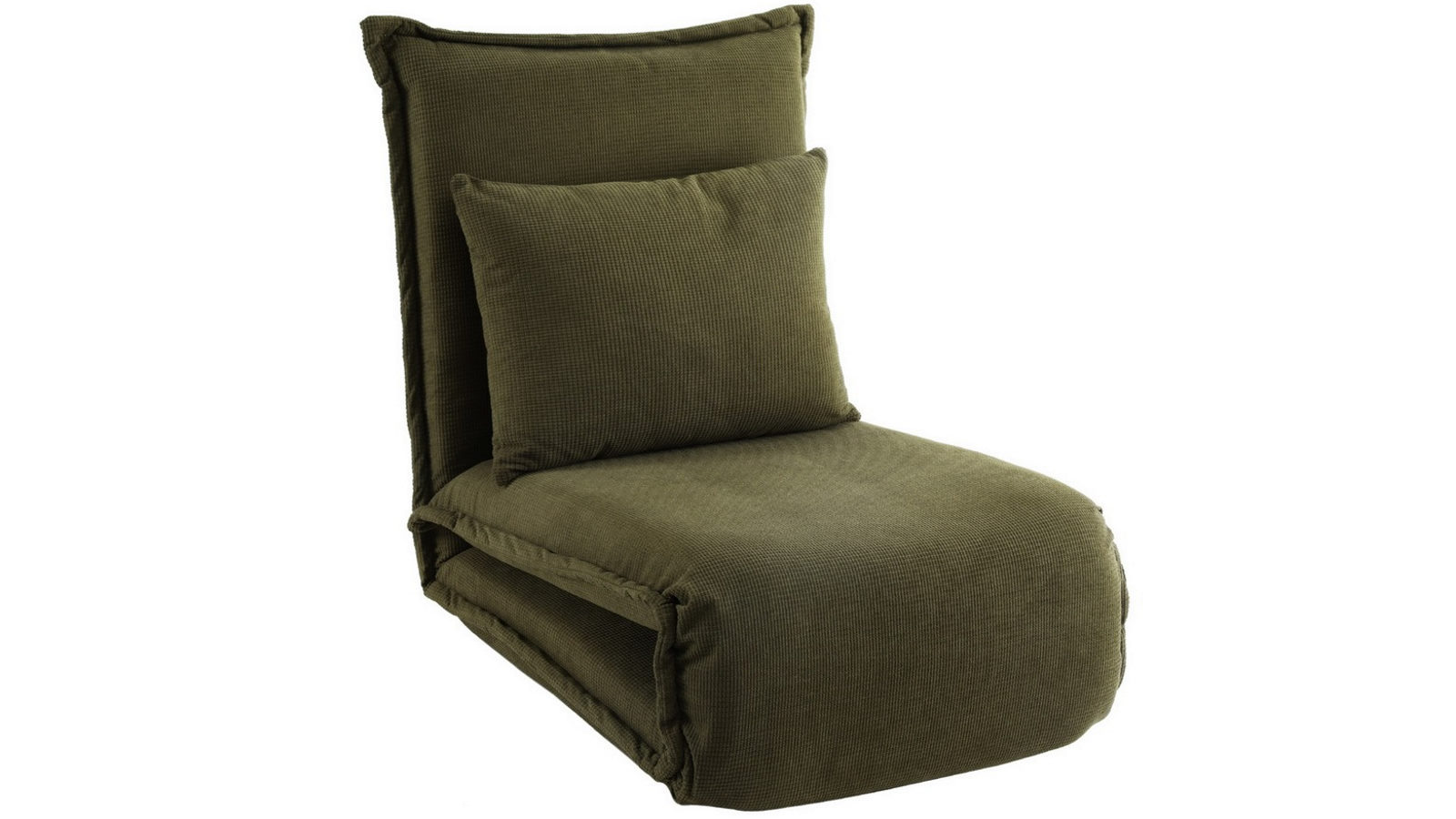 Artiss Floor Lounge Sofa Bed Foldable - Green