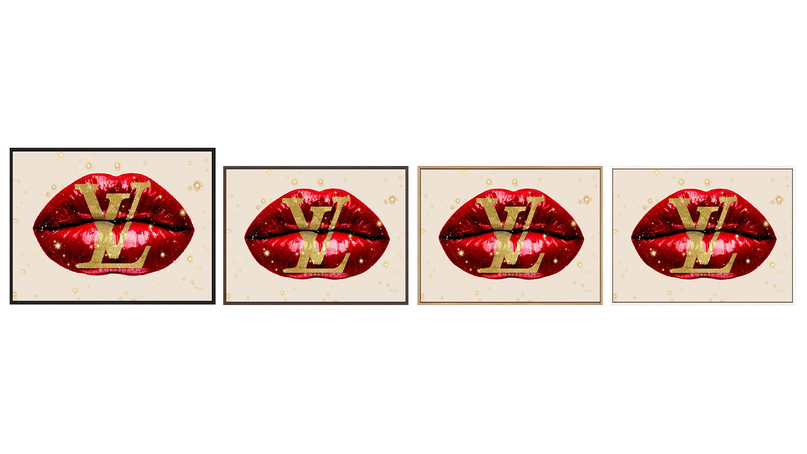 La Grolla Fashion Lips Red II Gallery Wall Art