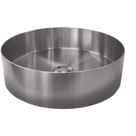 Studio Bagno Meteor Bench Basin - Brushed Stainless Steel