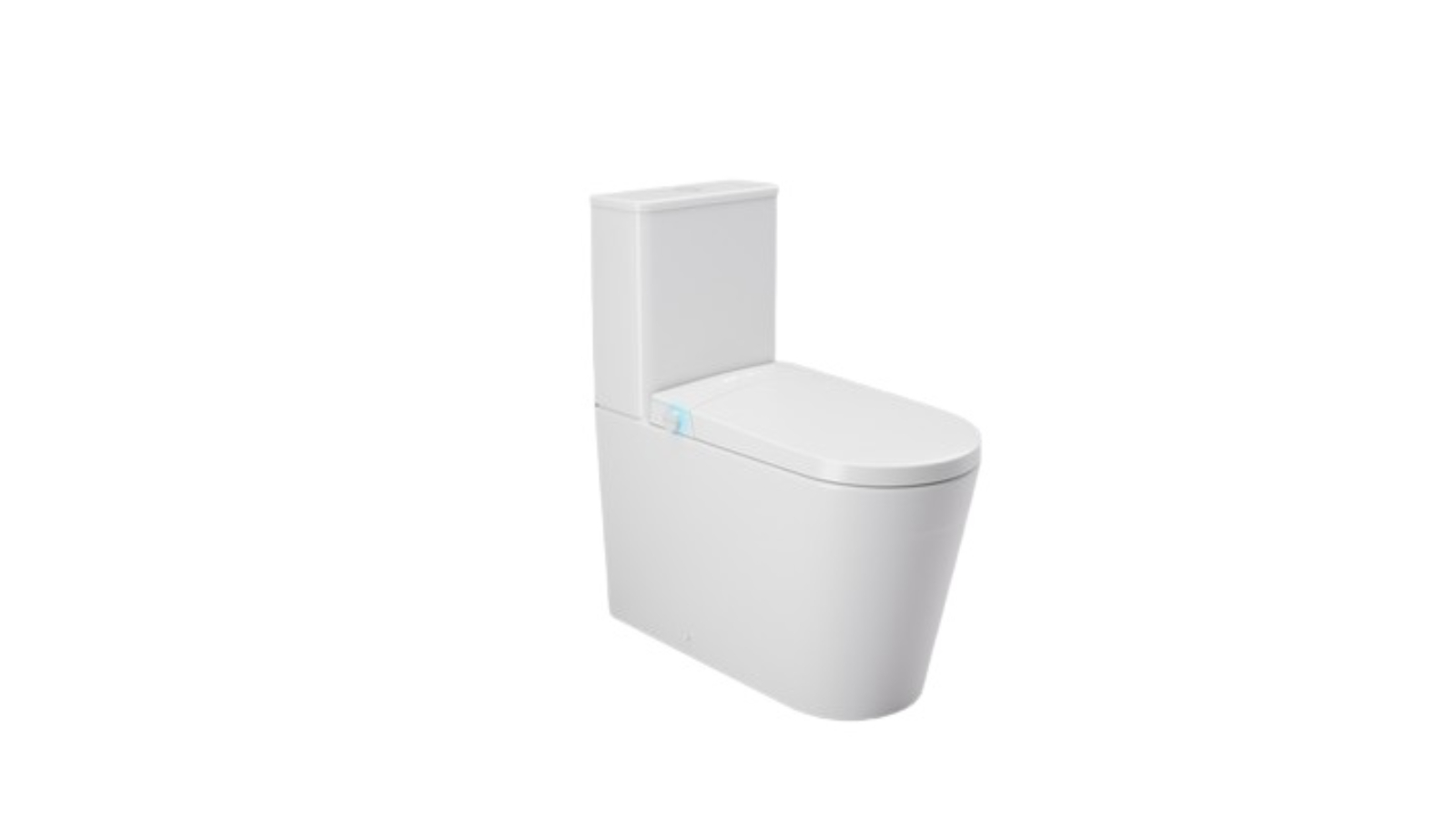 Argent Evoke Back-to-Wall Smart Toilet - White