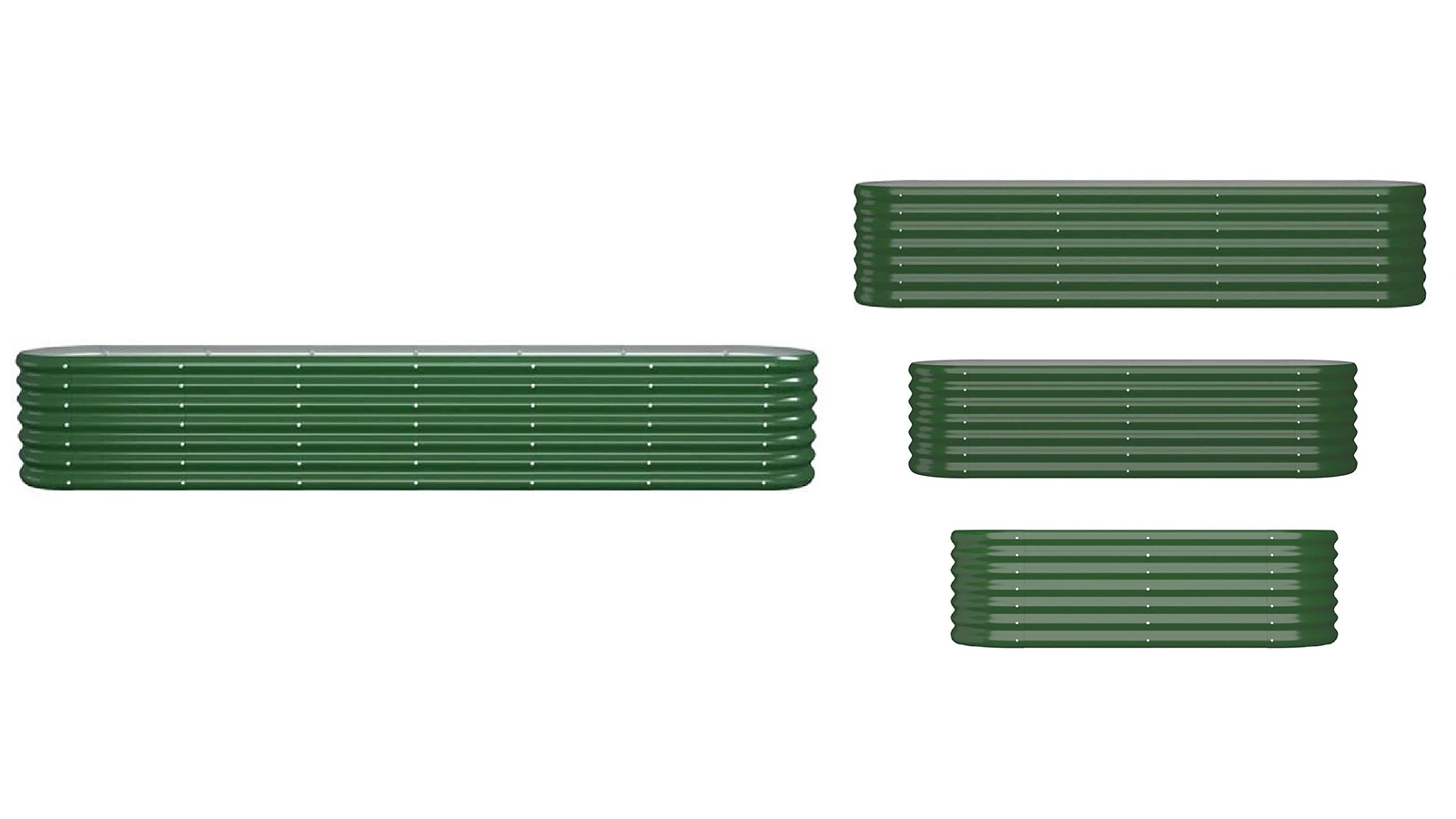 vidaXL Green Garden Raised Bed