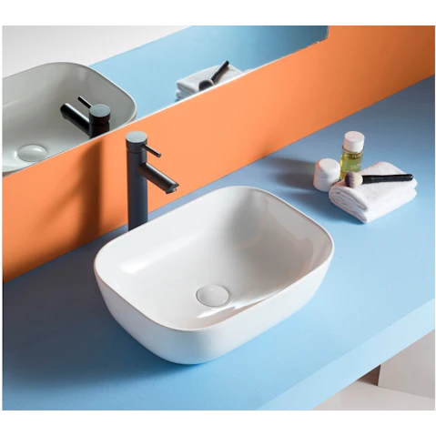 Sanceramica Vienna Vessel Basin - Gloss White