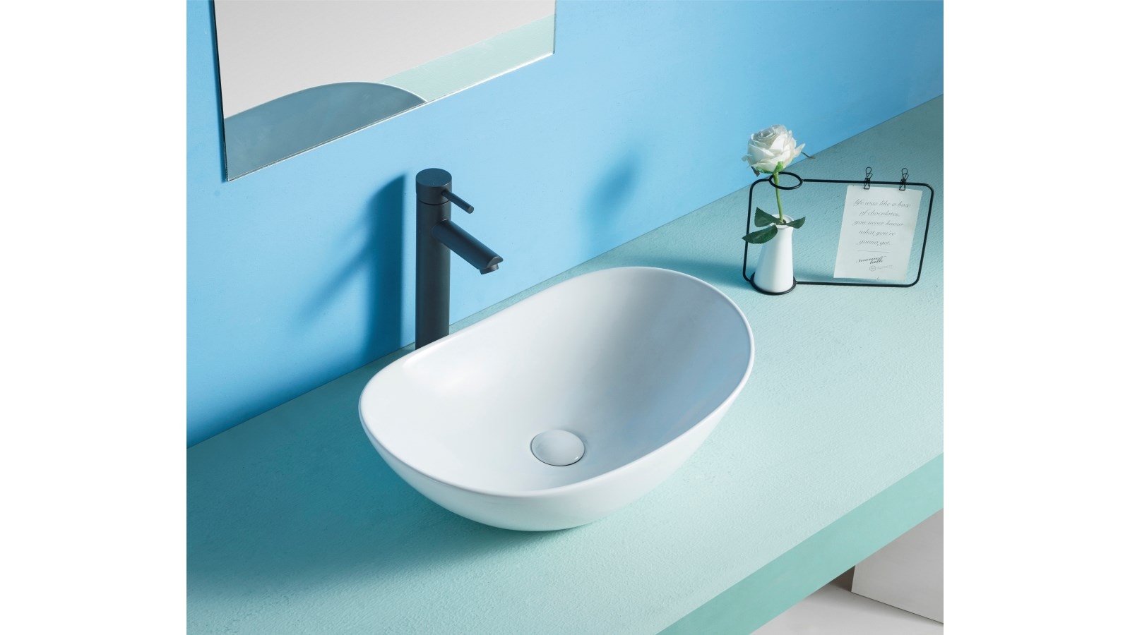 Sanceramica Indulgence 520mm Vessel Basin - Matte White
