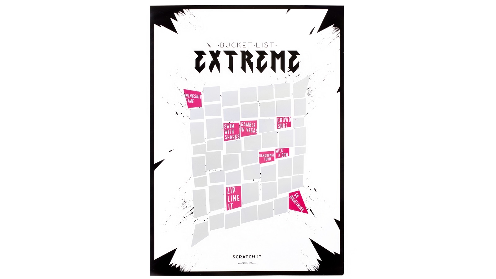 Thumbs Up! Extreme Scratch & Reveal Poster