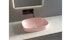 Sanceramica Minimal 505mm Semi-inset Basin - Light Pink