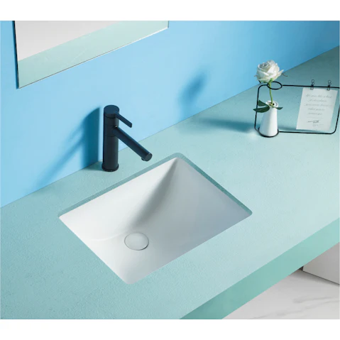 Sanceramica Neo 470mm Undermount Basin - Matte White