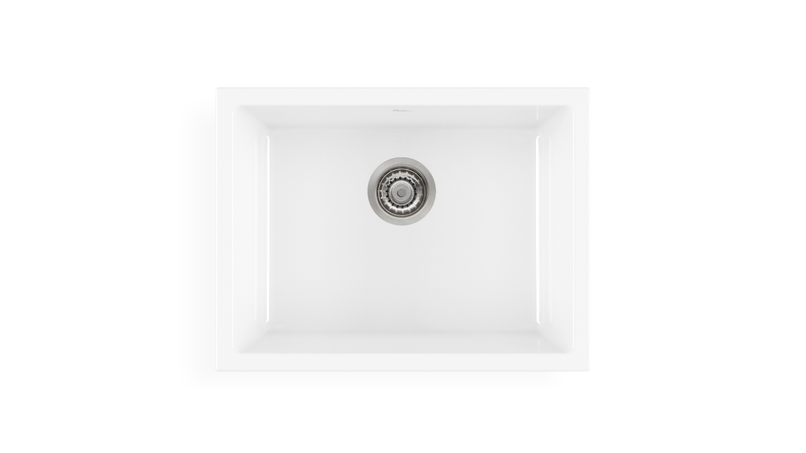 Oliveri Sicily Mega Bowl Fireclay Universal Sink - White