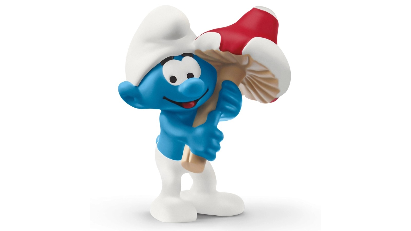 Schleich Smurf with Good Luck Charm