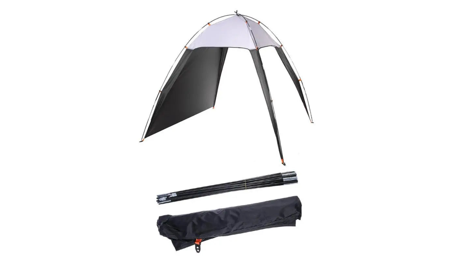NNEOBA Beach Shelter Sun Shade Tent - Grey/Black