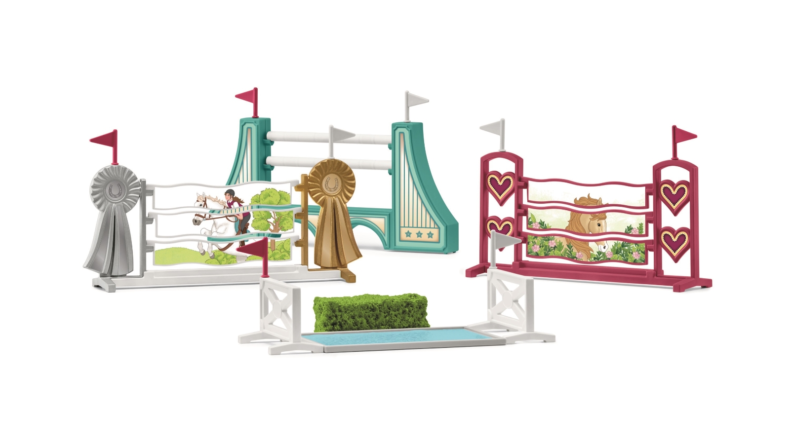 Schleich Horse Obstacle Course Accessories