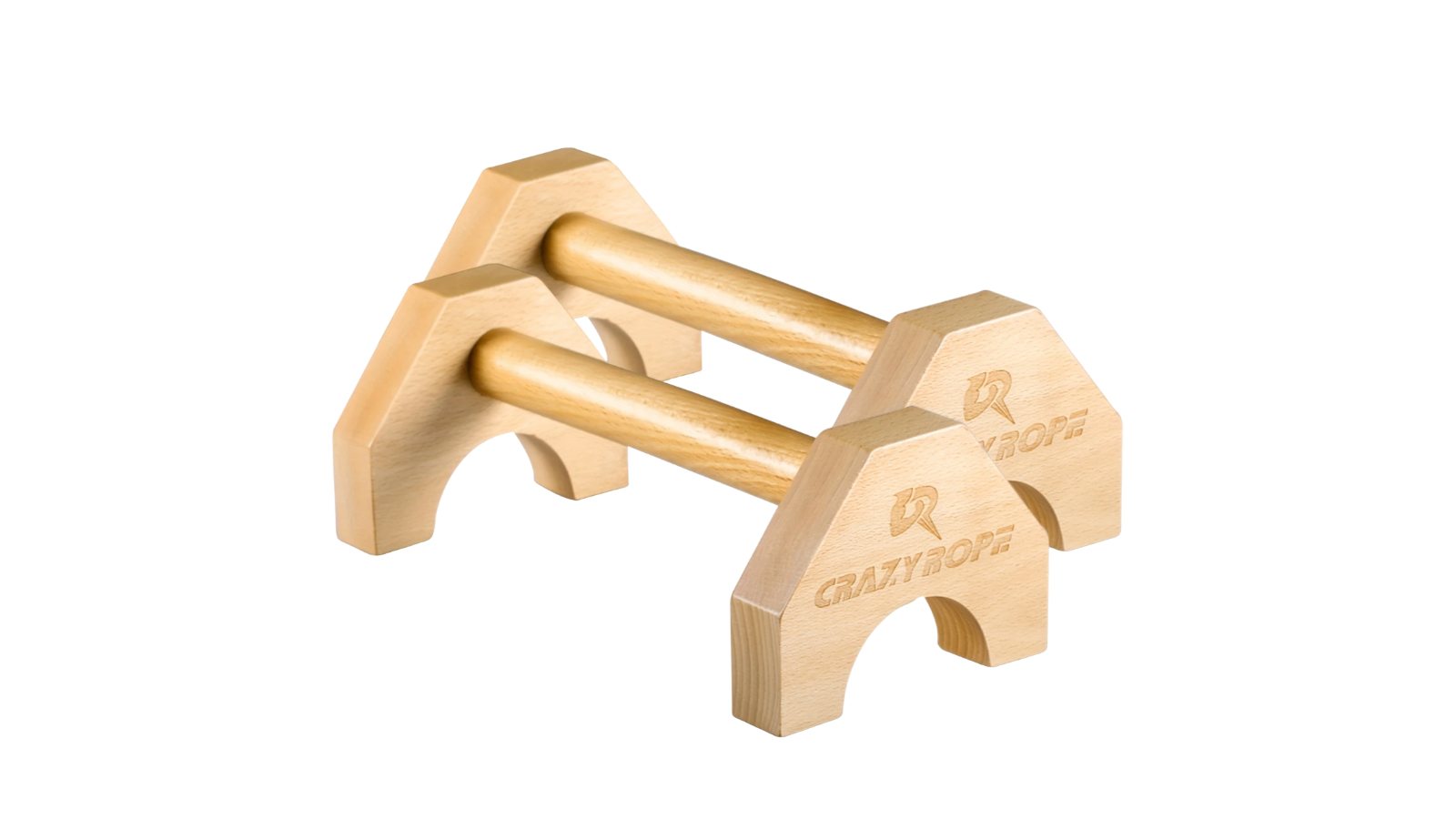 NNEOBA Wooden Push-Up Bar Stand