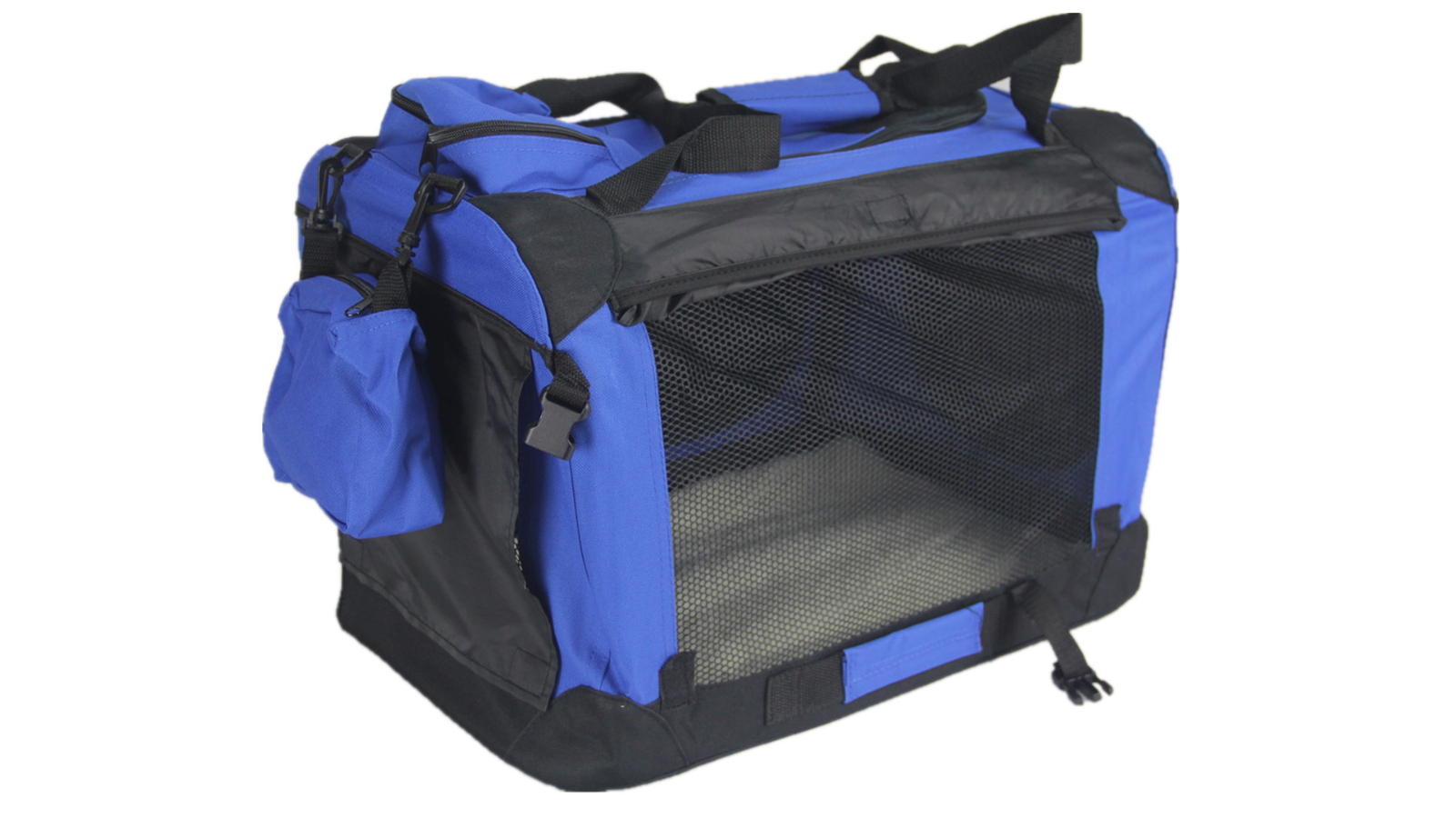YES4PETS XX-Large Foldable Soft Pet Cage with Curtain - Blue