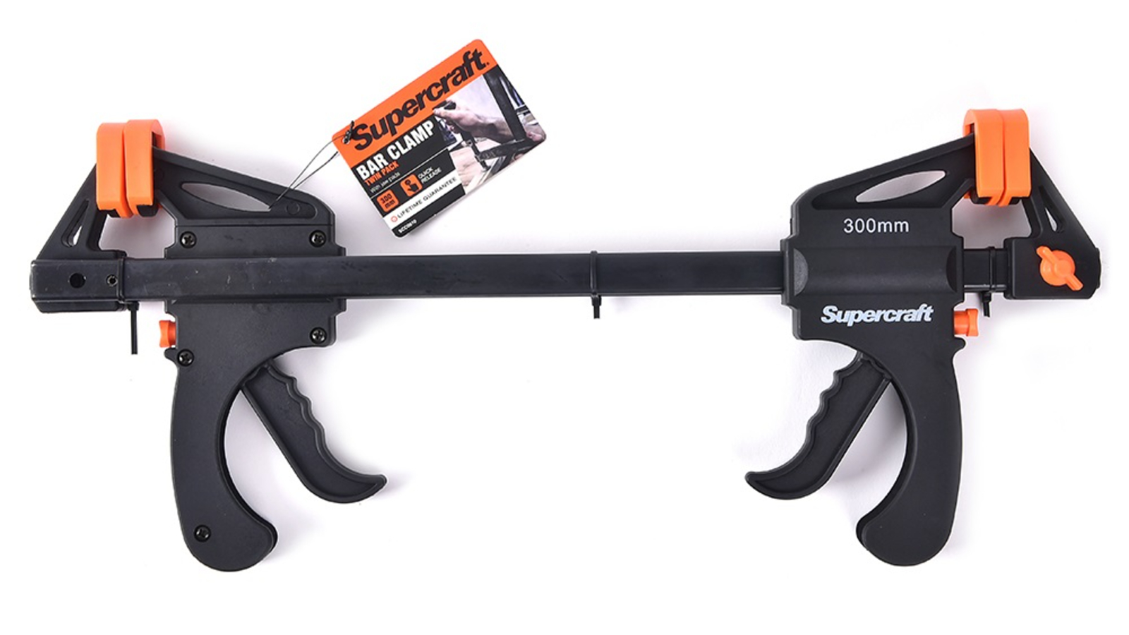 Supercraft 30cm Twin Bar Clamp Working