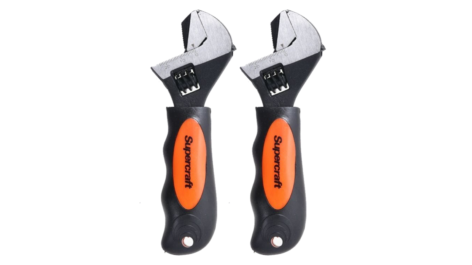 Supercraft 2in1 Metric Stubby Adjustable Wrench/Shifter - Pack of 2