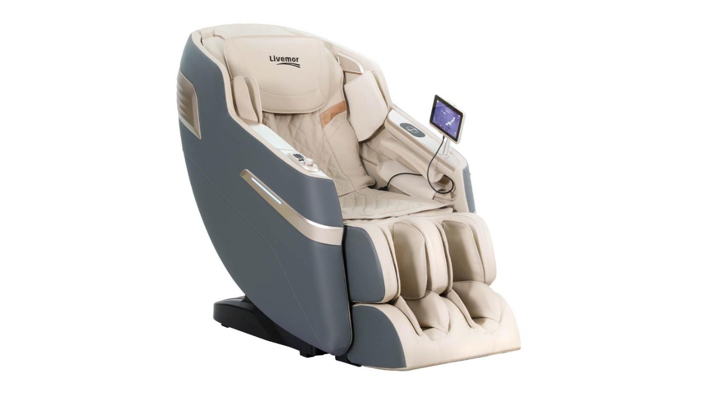 Livemor 4D Massage Chair - Sina Grey
