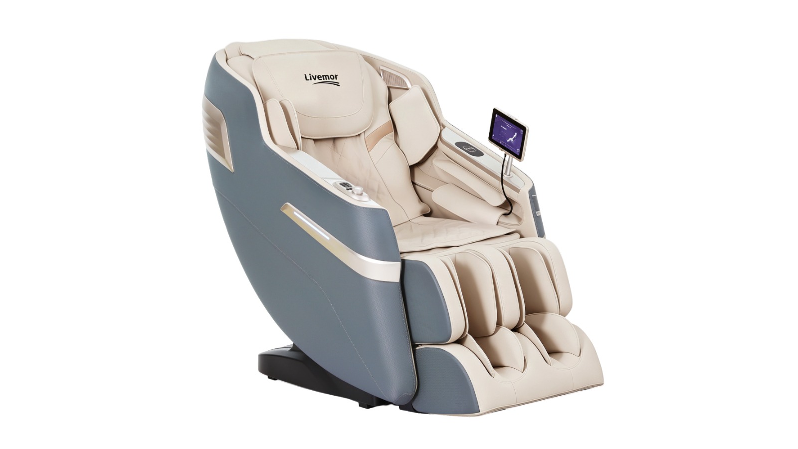 Livemor 4D Massage Chair - Sina Grey