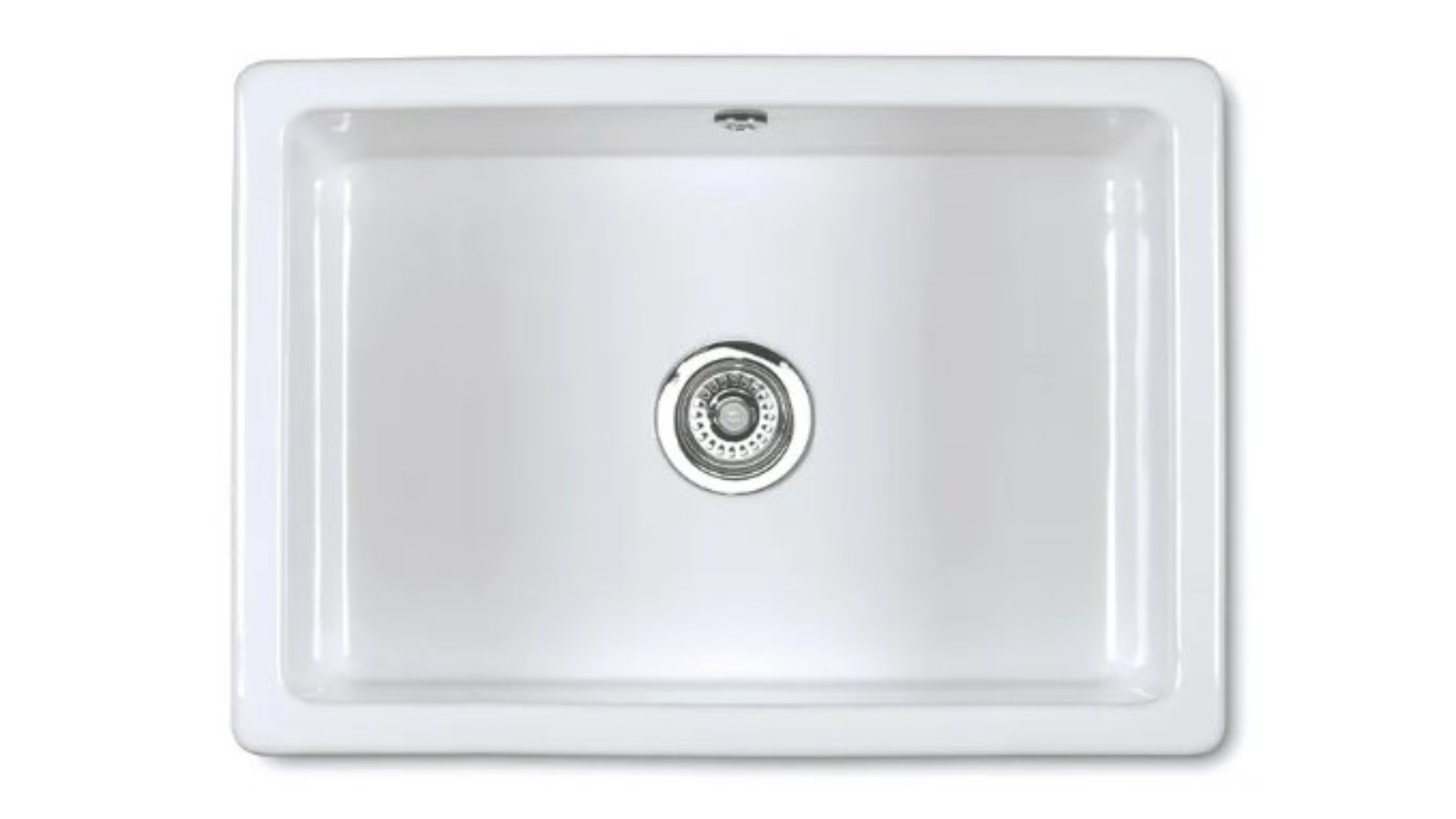 Shaws Inset 600 Sink - White