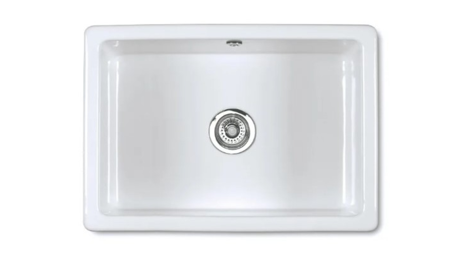 Shaws Inset 800 Sink - White