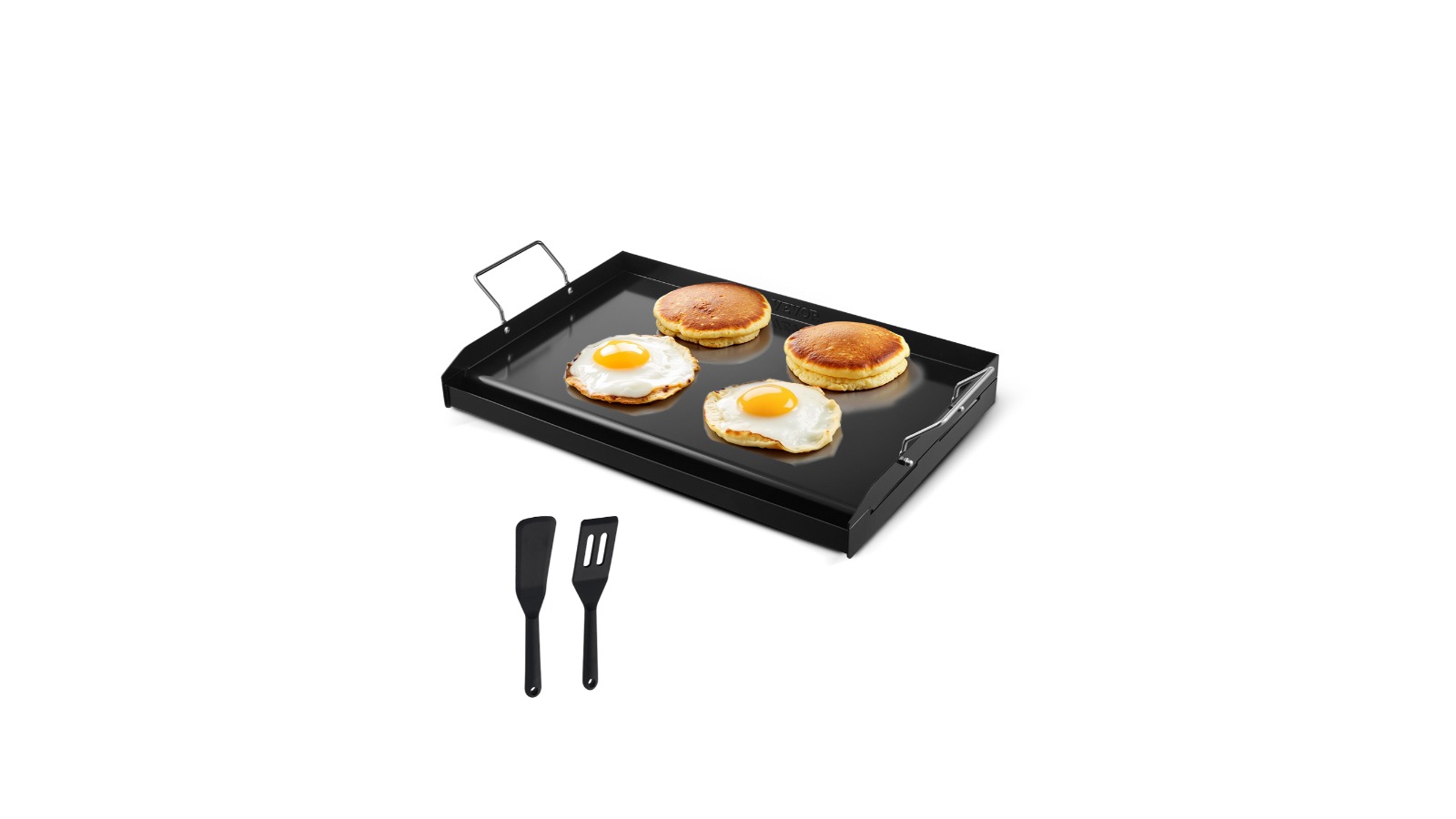 Vevor Carbon Steel Flat Top Griddle - 24 x 16-inch