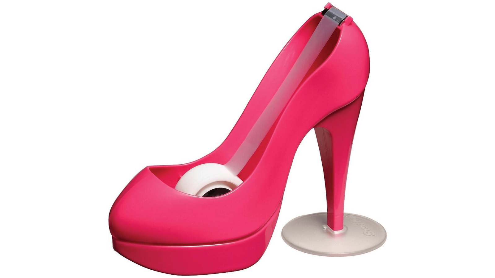 Scotch 70005130896 Magic Tape Dispenser Stiletto Shoe - Pink