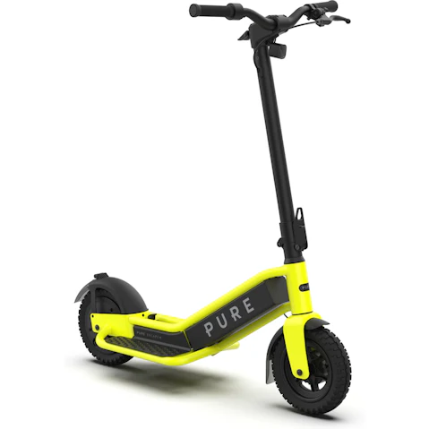 Pure Escape+ Electric Scooter - Neon Yellow