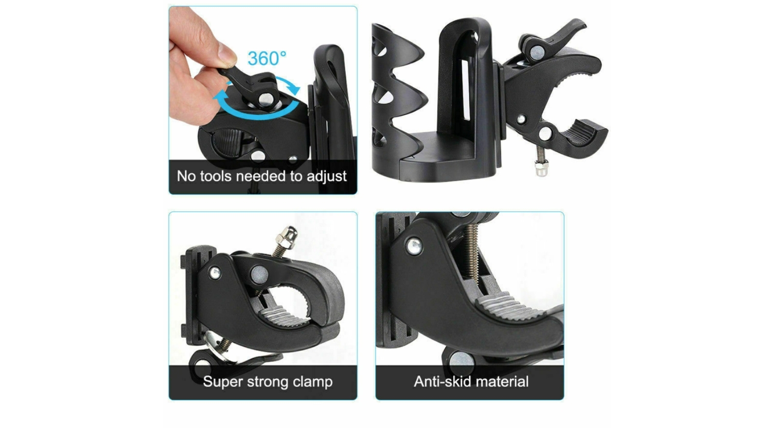 Gilani Engineering Cup Holder For Wheelchairs and Mobility Equipments