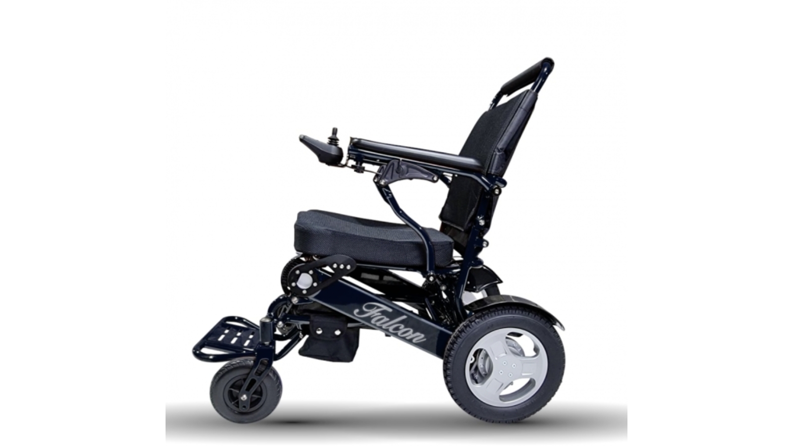 Gilani Engineering Falcon Light Folding Electric Wheelchair - Black