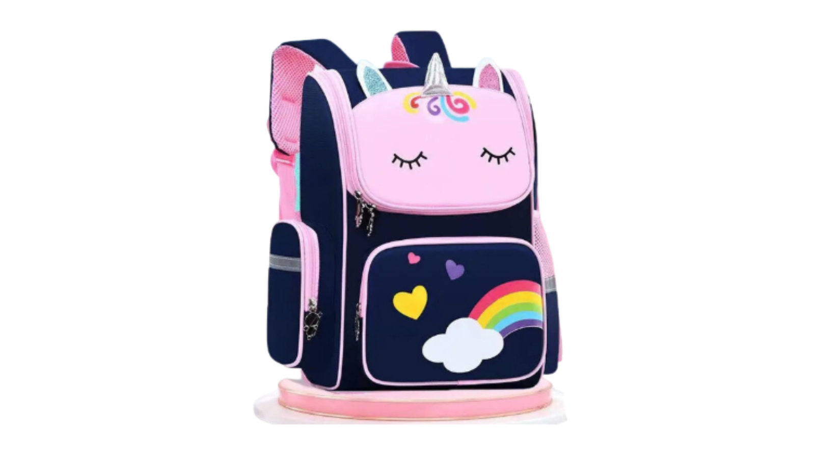 NNEOBA Girl Unicorn Print School Backpack