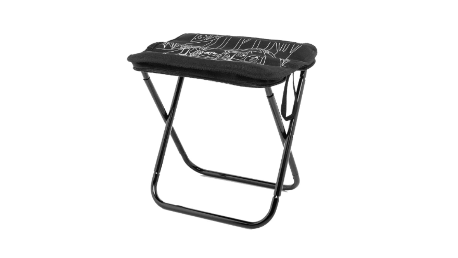 NNEOBA Lightweight Foldable Camping Stool with Zipper Storage