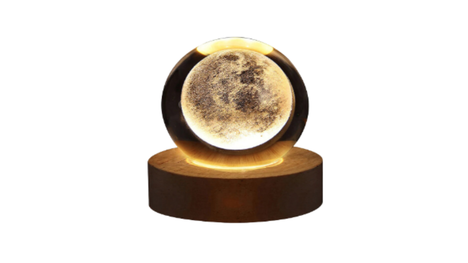 NNEOBA 3D LED Night Light Galaxy Crystal Ball