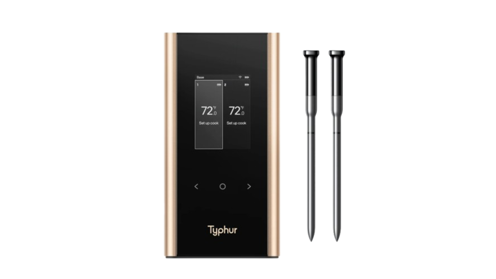 Addendum Typhur Sync Dual Wireless Dual Meat Probe - Black/Gold