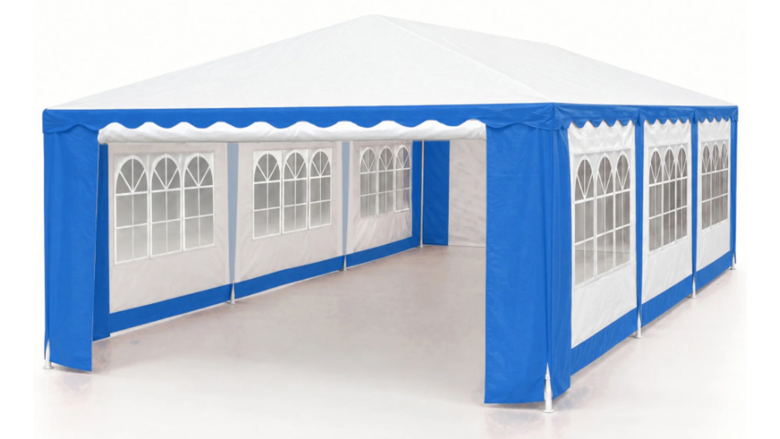 Wallaroo 4 x 8m Outdoor Event Wedding Marquee Tent - Blue