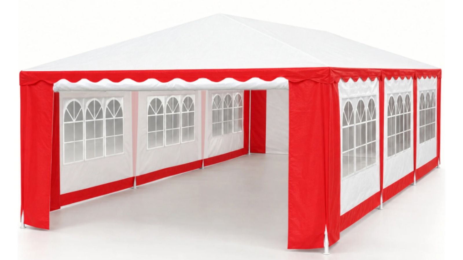 Wallaroo 4 x 8m Outdoor Event Wedding Marquee Tent - Red