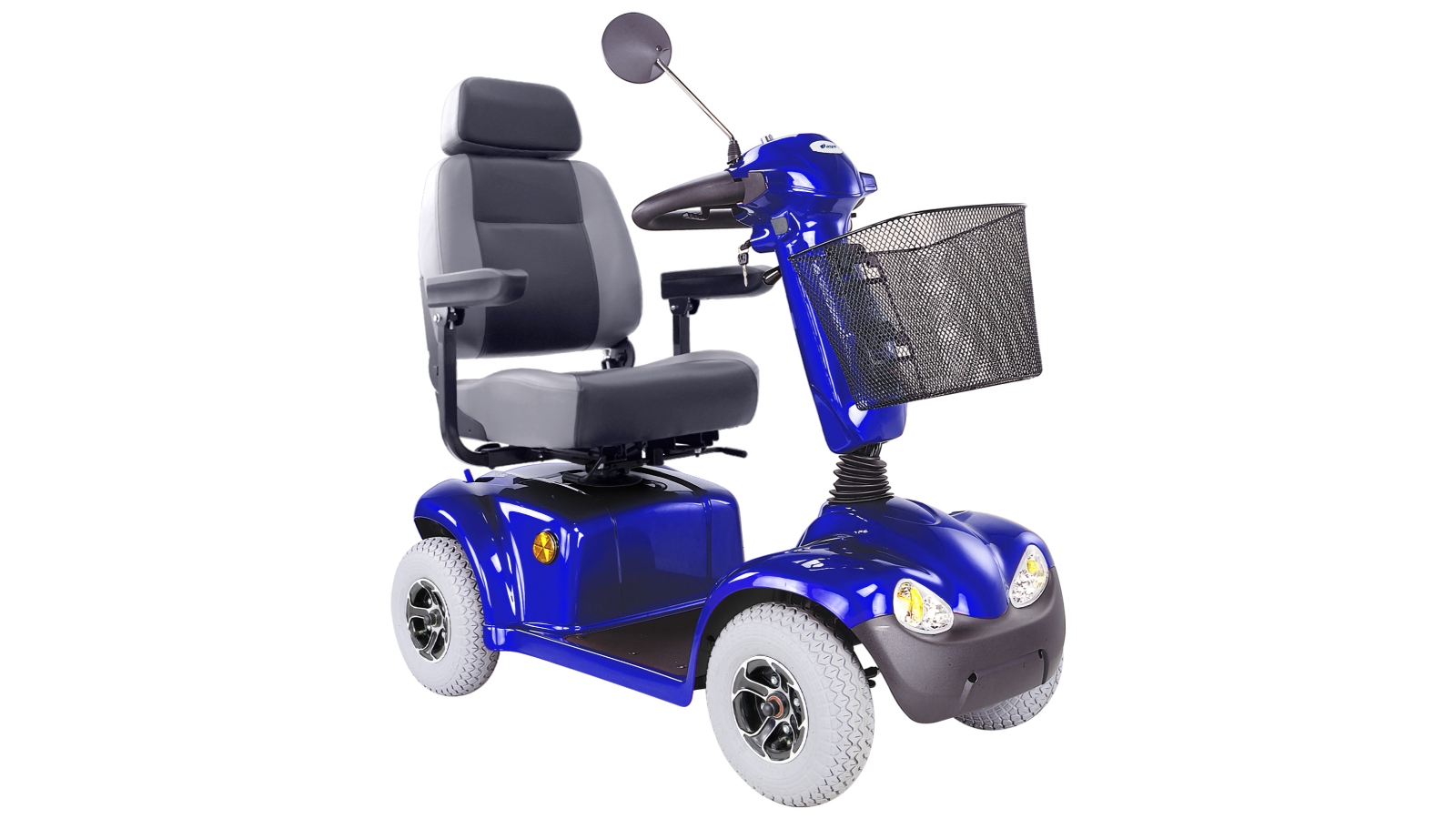 Aspire HS589 Midi Premium 4Wheel Mobility Scooter Blue Harvey Norman