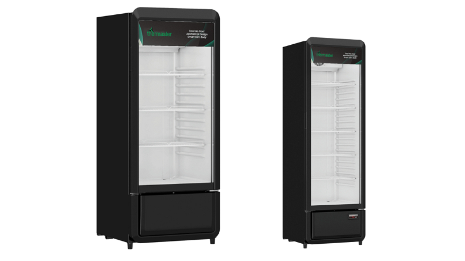 Thermaster Upright Glass Door Beverage Fridge