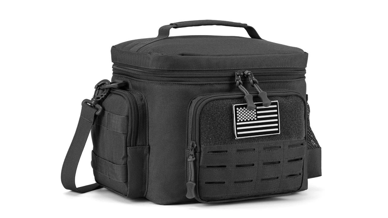 NNEOBA Tactical Thermal Cooler Bag - Black