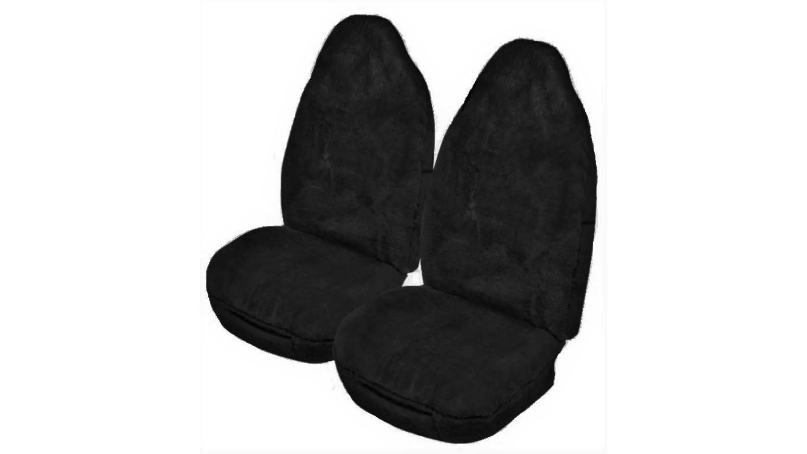 My Car Universal Size Downunder Plus Sheepskin Seat Cover - Black