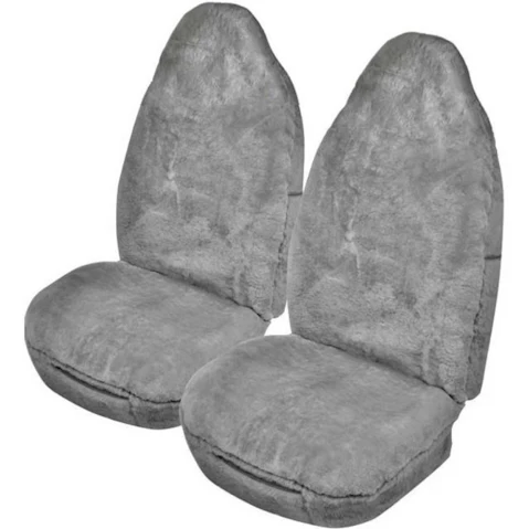 My Car 1.6cm Downunder Sheepskin Seat Cover - Grey