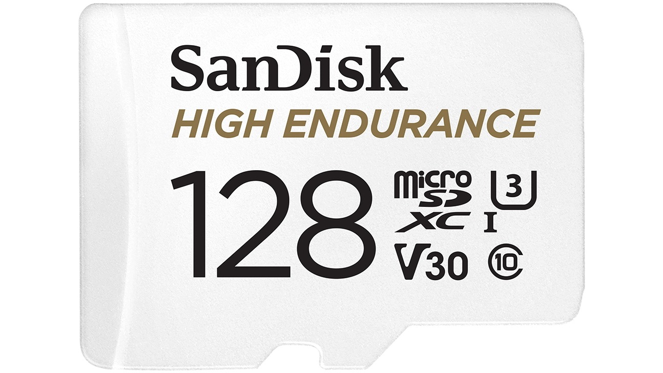 SanDisk High Endurance 128GB Micro SDXC V30 Memory Card