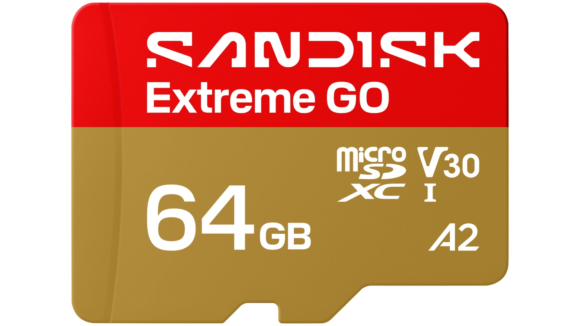 SanDisk Extreme GO 64GB microSD UHS-I Memory Card