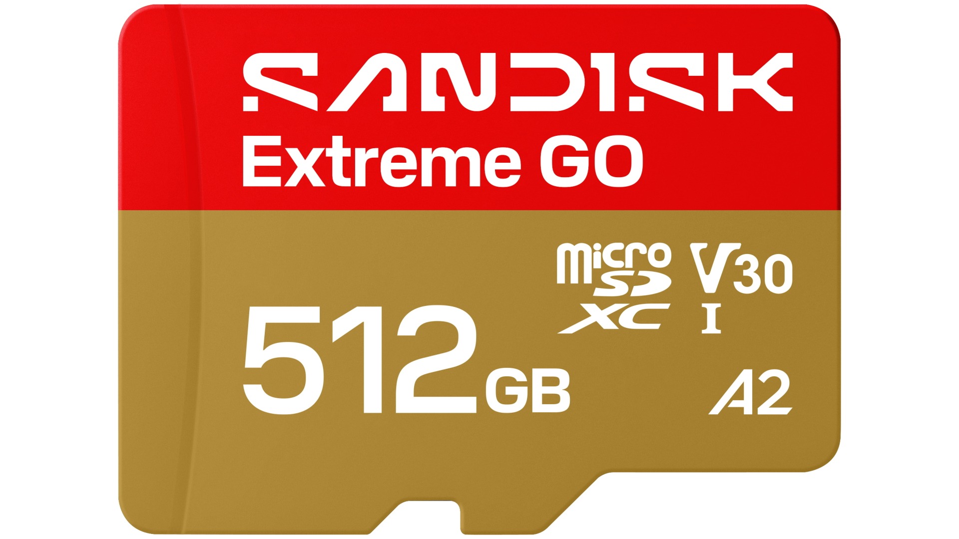 SanDisk Extreme GO 512GB microSD UHS-I Memory Card