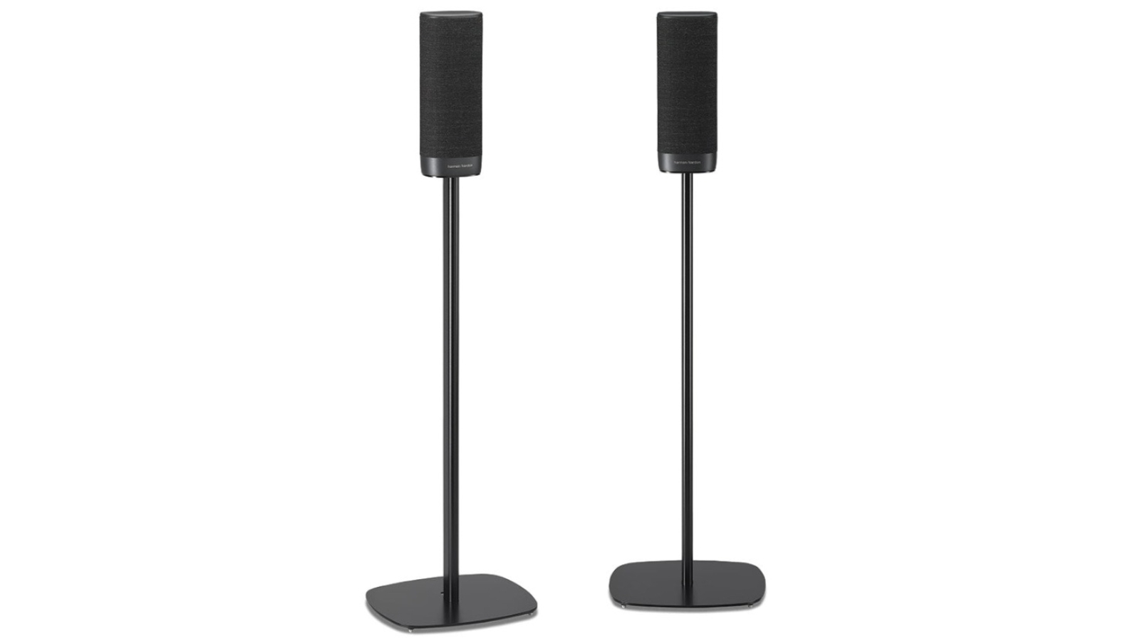 SoundXtra Pair of 2 Floor Stands for Harman Kardon Citation Surround Speakers - Black-4