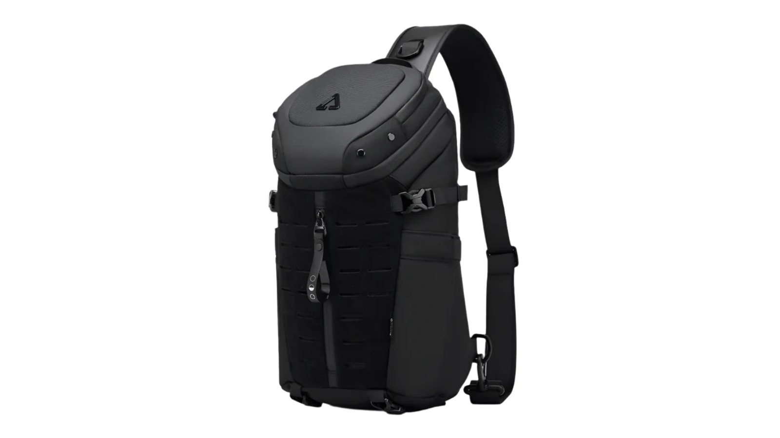 NNEOBA Waterproof Oxford Sling Crossbody Chest and Shoulder Bag - Black