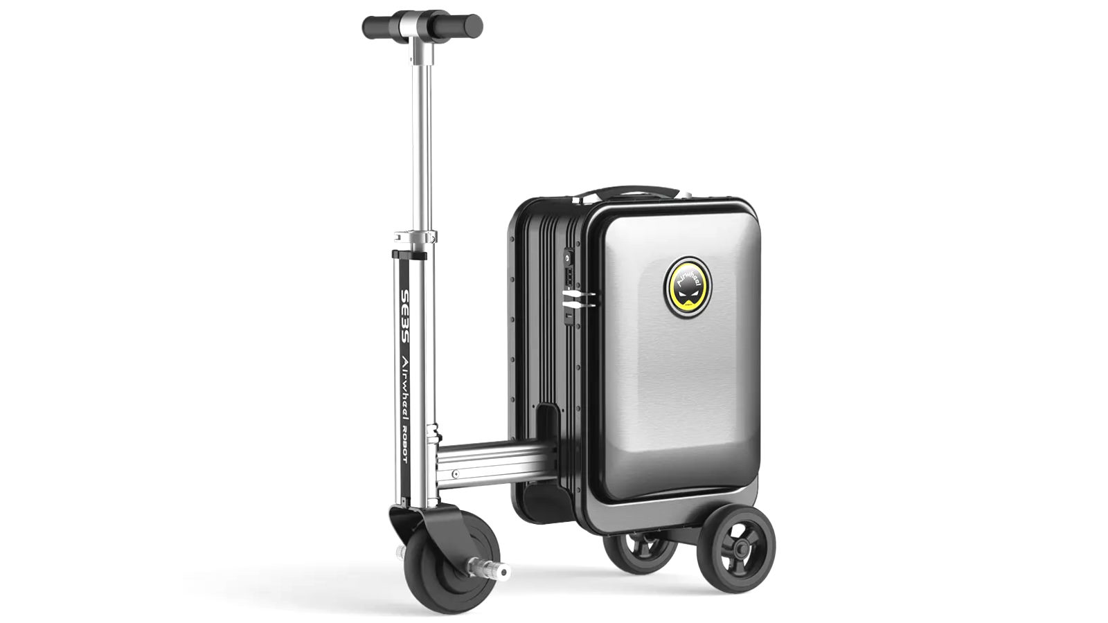 Airwheel 20-inch with 20L Electric Rideable Smart Suitcase - Black