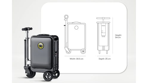 Airwheel 20-inch with 20L Electric Rideable Smart Suitcase