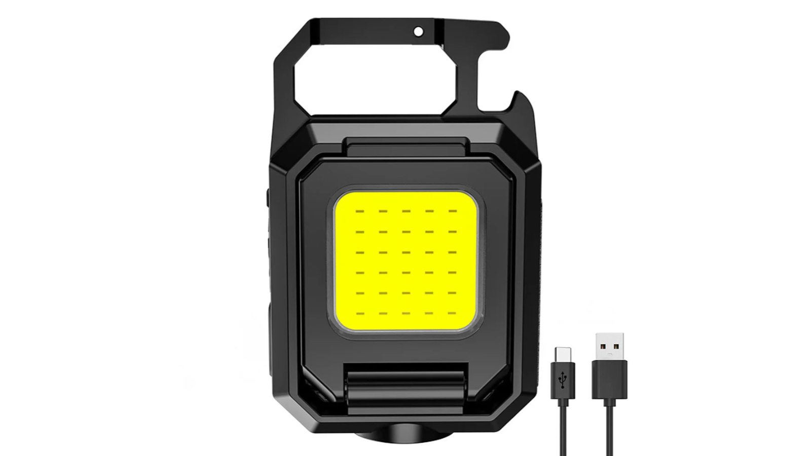NNEOBA LED Mini Keychain Type-C Rechargeable Flashlight