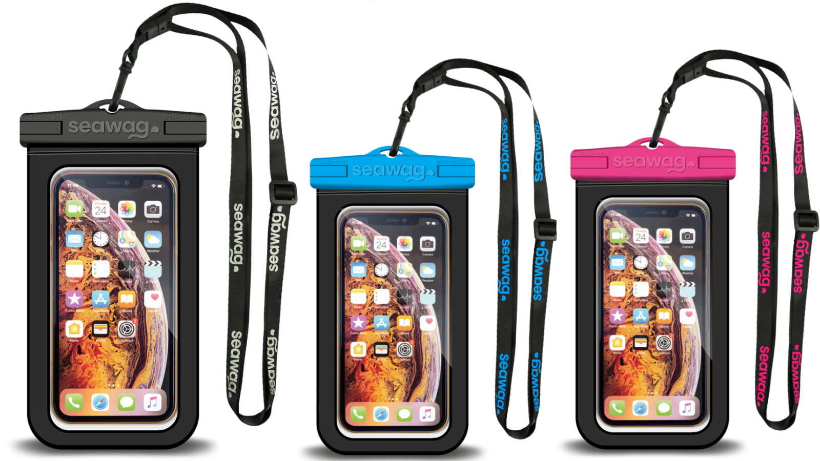 Seawag Element-Proof Phone Case and Lanyard