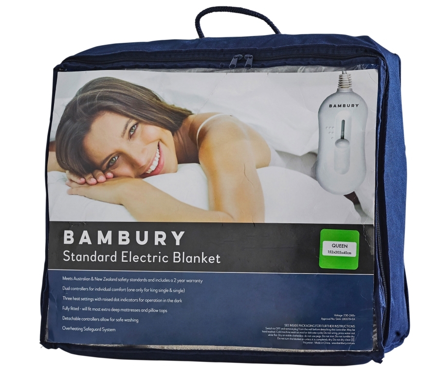 Bambury Standard Electric Blanket King Harvey Norman