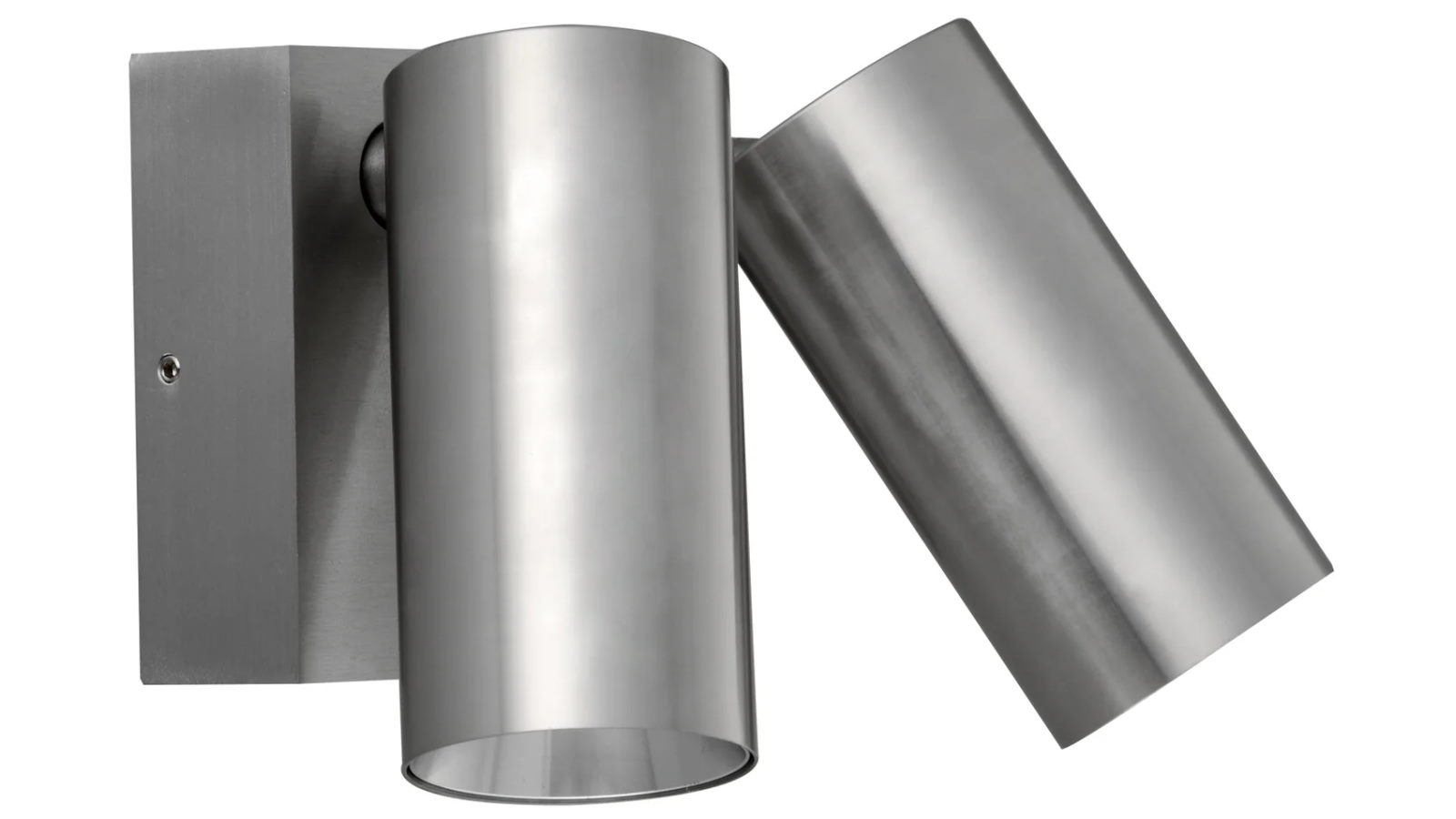IP65 Double Adjustable Anodized Aluminium Tri-CCT LED Pillar Security Light without Sensor