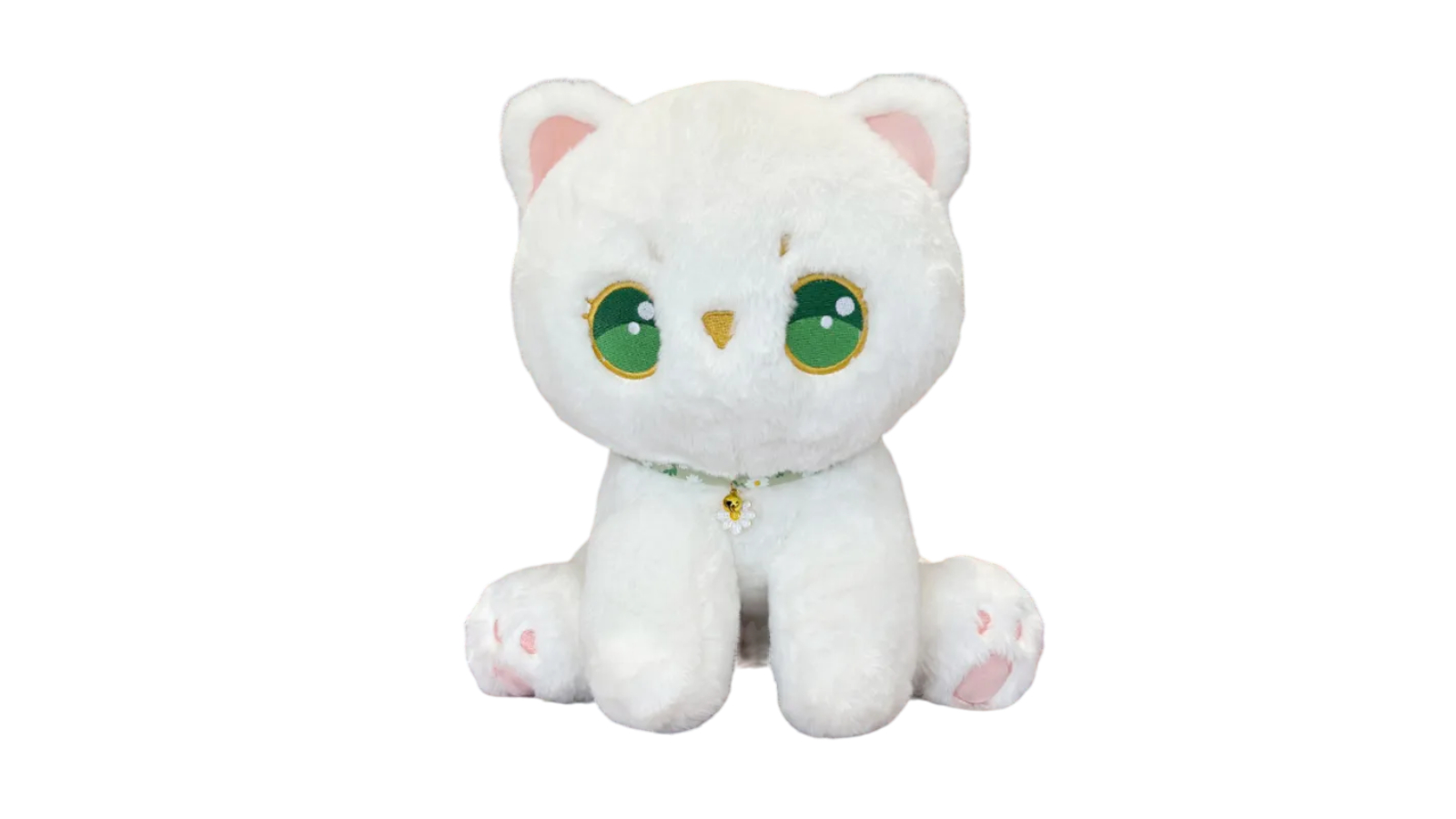 NNEOBA White Cat Plush Toy